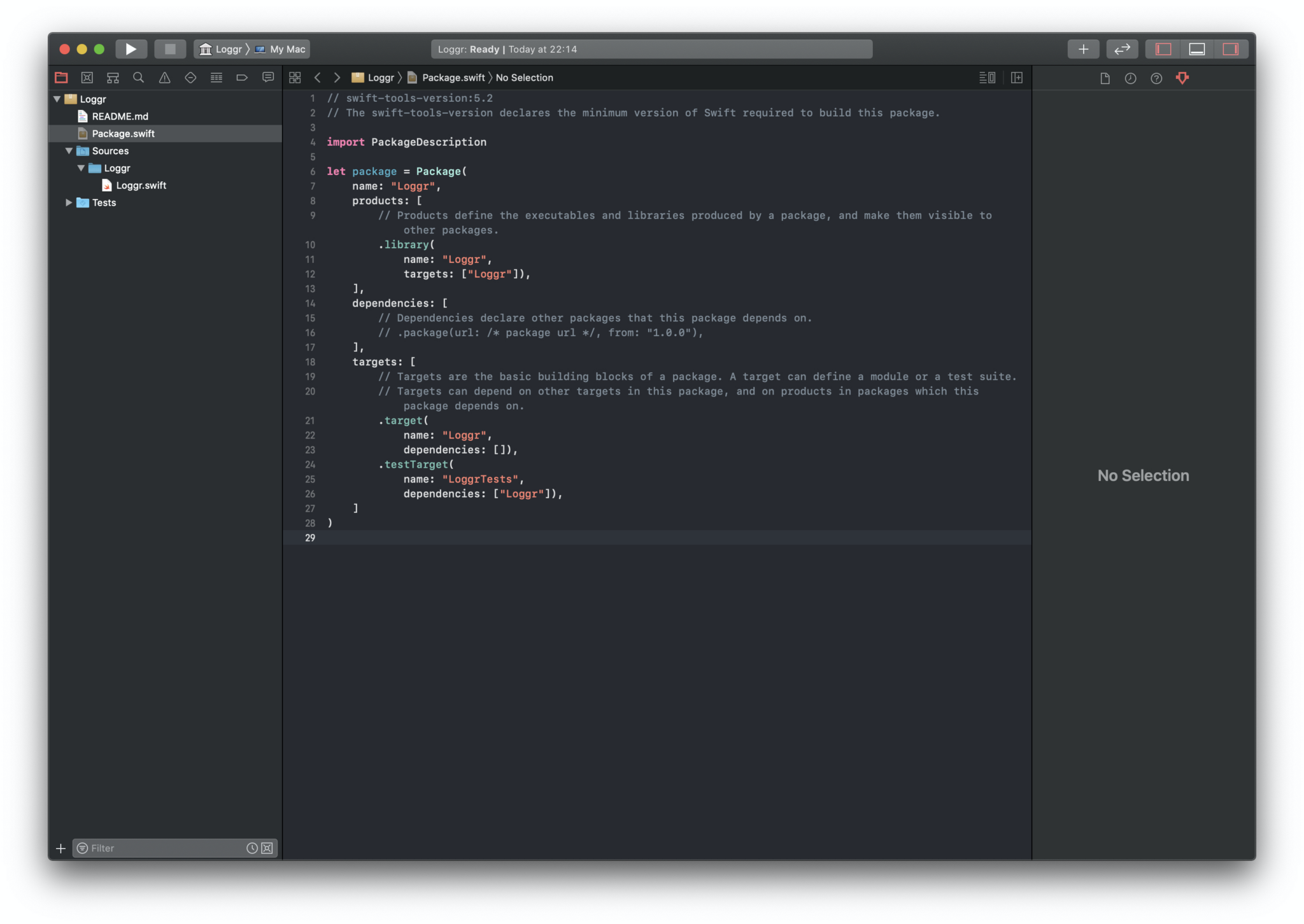 Swift manager. Swift manager