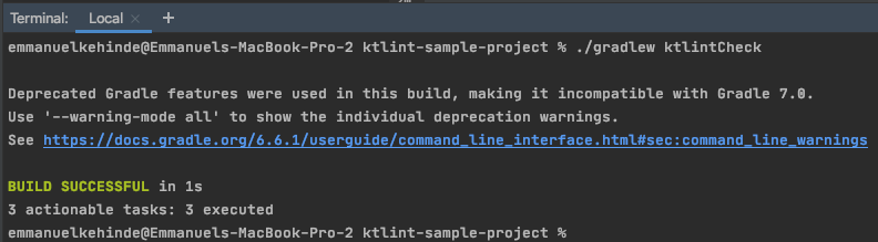Ensuring code quality: Using Ktlint in your Kotlin project ...